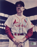 Enos Slaughter Signed Cardinals 8x10 Photo (Beckett) at PristineAuction.com