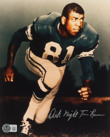 Dick "Night Train" Lane Signed Lions 8x10 Photo (Beckett) at PristineAuction.com