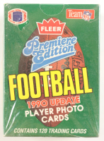 1990 Fleer Update Football Factory Set with (120) Cards at PristineAuction.com