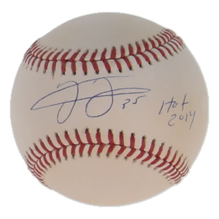 Frank Thomas Signed OML Baseball Inscribed "HOF 2014" (Beckett) at PristineAuction.com Frank Thomas Signed OML Baseball Inscribed "HOF 2014" (Beckett) at PristineAuction.com