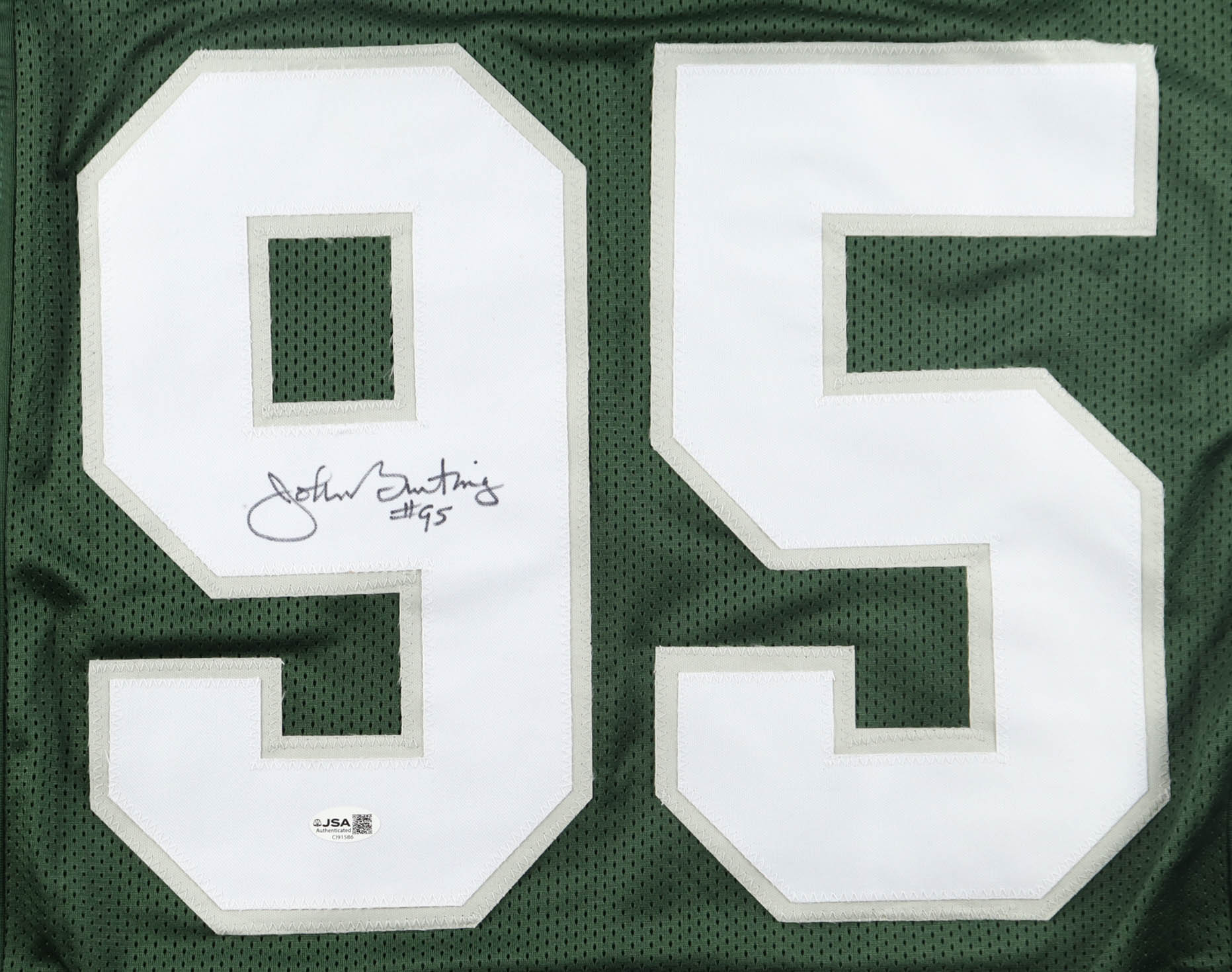 John Bunting Signed Jersey (JSA) at PristineAuction.com John Bunting Signed Jersey (JSA) at PristineAuction.com