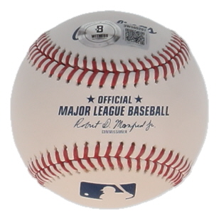 Jim Palmer Signed OML Baseball Inscribed "73, 75, 76 AL Cy" (Beckett) at PristineAuction.com Jim Palmer Signed OML Baseball Inscribed "73, 75, 76 AL Cy" (Beckett) at PristineAuction.com