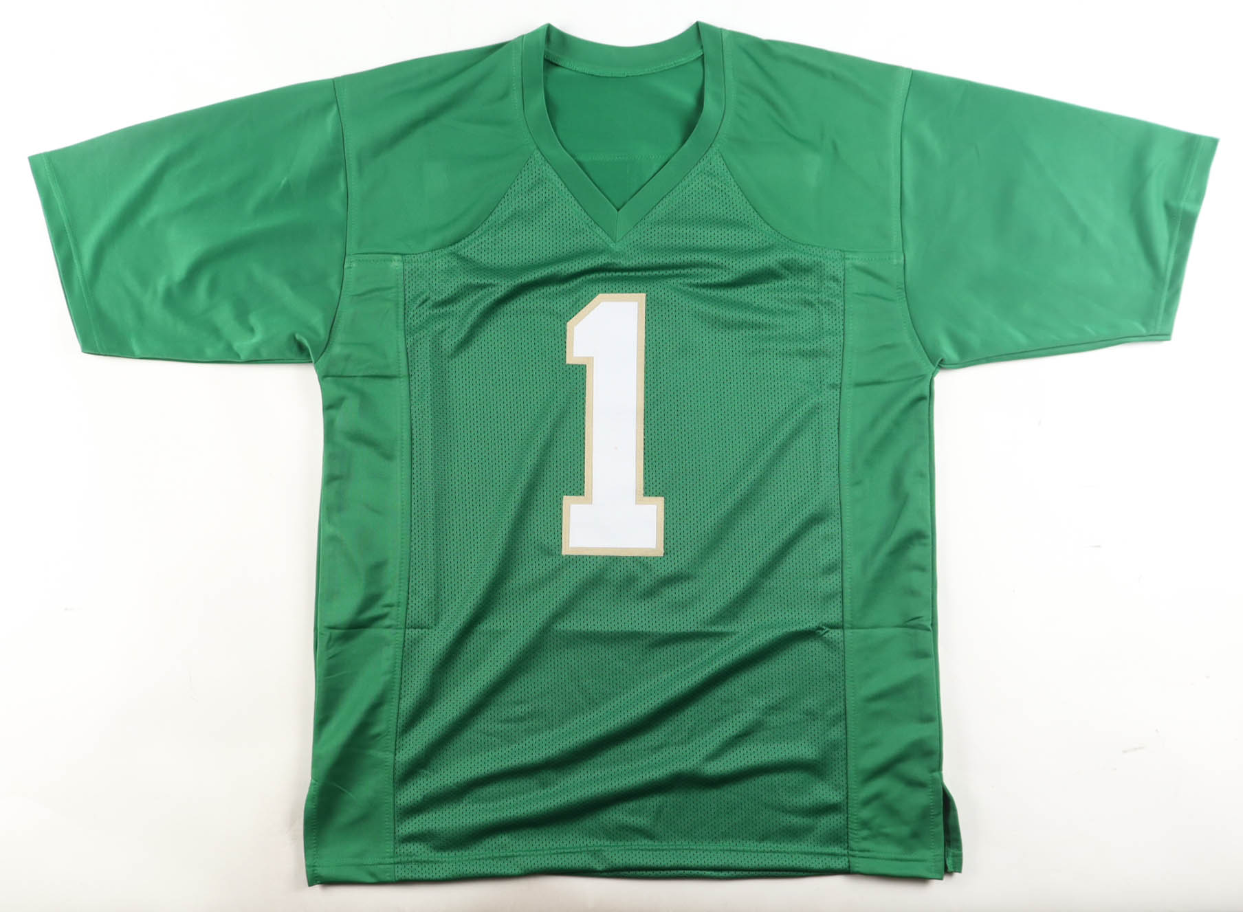 Gerry Faust Signed Jersey Inscribed "JMJ" & "Go Irish" (JSA) at PristineAuction.com Gerry Faust Signed Jersey Inscribed "JMJ" & "Go Irish" (JSA) at PristineAuction.com