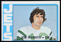 Joe Namath 1972 Topps #100 at PristineAuction.com