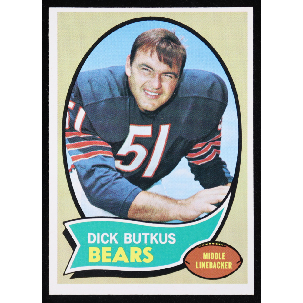 Dick Butkus 1970 Topps #190 at PristineAuction.com