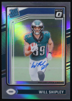Will Shipley 2024 Donruss Optic Rated Rookies RPS Autographs Holo #298 RC #19/150 at PristineAuction.com