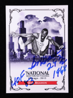 Bob Beamon Signed 2013 Leaf National Convention #NBB1 Inscribed "HOF 83" (Beckett) at PristineAuction.com