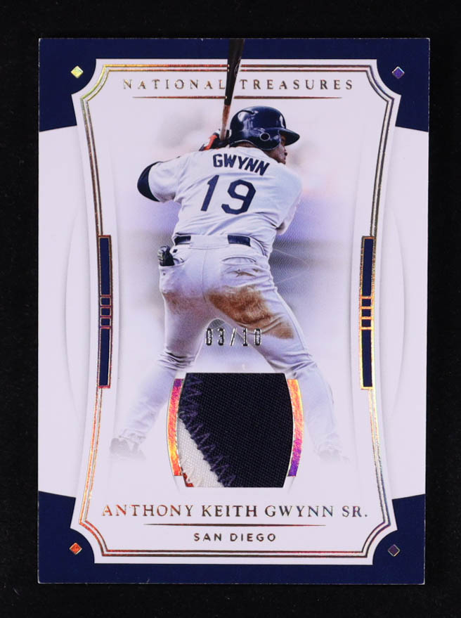 Tony Gwynn 2017 Panini National Treasures Holo Gold #140 #03/10 at PristineAuction.com Tony Gwynn 2017 Panini National Treasures Holo Gold #140 #03/10 at PristineAuction.com