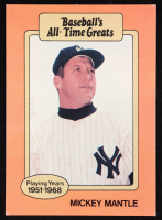 Mickey Mantle 1987 Baseball's All-Time Greats Hygrade Orange at PristineAuction.com