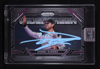 Daniel Suarez Signed 2023 Panini Prizm Widescreen #4 at PristineAuction.com
