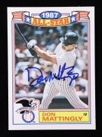 Don Mattingly Signed 1988 Topps All-Stars #2 (Beckett) at PristineAuction.com