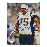 Vince Wilfork Signed Patriots 8x10 Photo (JSA) at PristineAuction.com