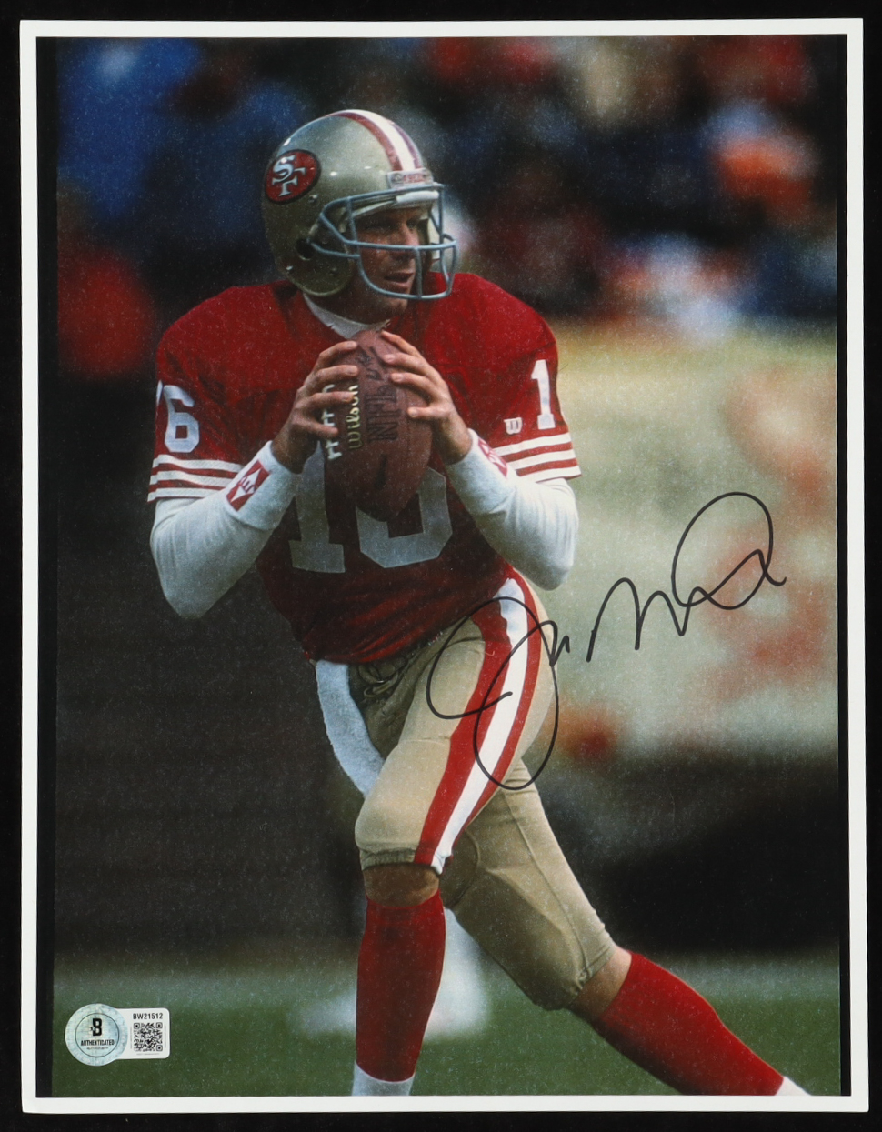 Joe Montana Signed 49ers 8x10 Photo (Beckett) at PristineAuction.com Joe Montana Signed 49ers 8x10 Photo (Beckett) at PristineAuction.com