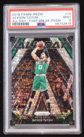 Jayson Tatum 2018-19 Panini Prizm All Day Prizms Fast Break #15 (PSA 9) at PristineAuction.com
