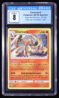 Charizard 2019 Pokemon Sun and Moon Team Up Prerelease Staff Black Star Promos Spanish #SM158 (CGC 8) at PristineAuction.com