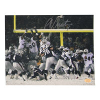 Adam Vinatieri Signed Patriots 8x10 Photo (Hollywood Collectibles) at PristineAuction.com