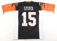 John Stofa Signed Jersey Inscribed "1st Bengal" (JSA) at PristineAuction.com
