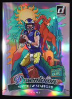 Matthew Stafford 2025 Panini Donruss Downtown #6 at PristineAuction.com