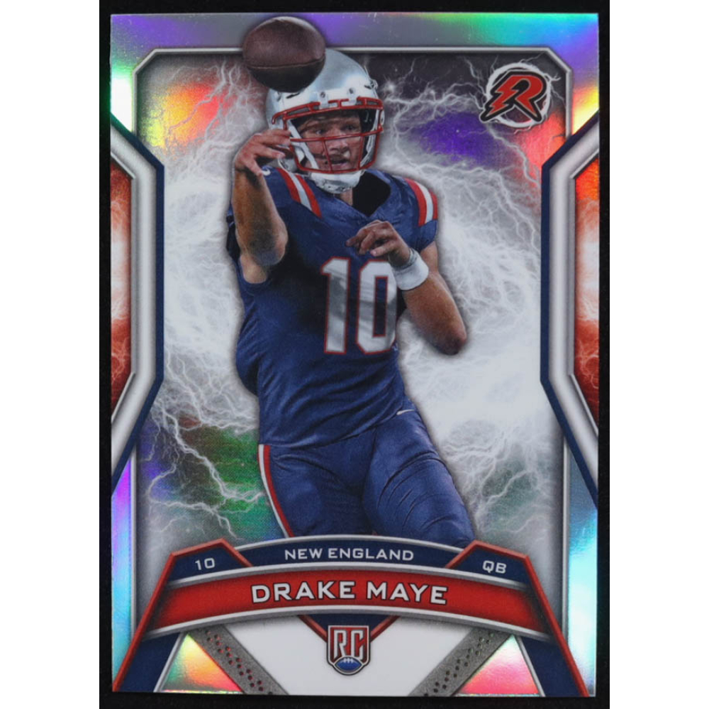 Drake Maye 2024 Topps Resurgence Refractors #164 RC at PristineAuction.com