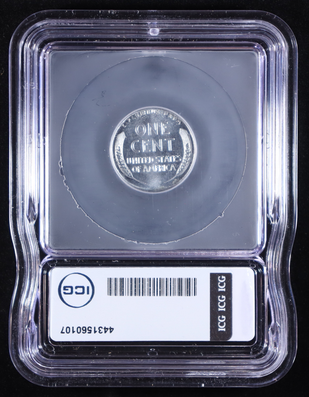 1943 Lincoln Steel 1C Cent (ICG MS62) at PristineAuction.com 1943 Lincoln Steel 1C Cent (ICG MS62) at PristineAuction.com
