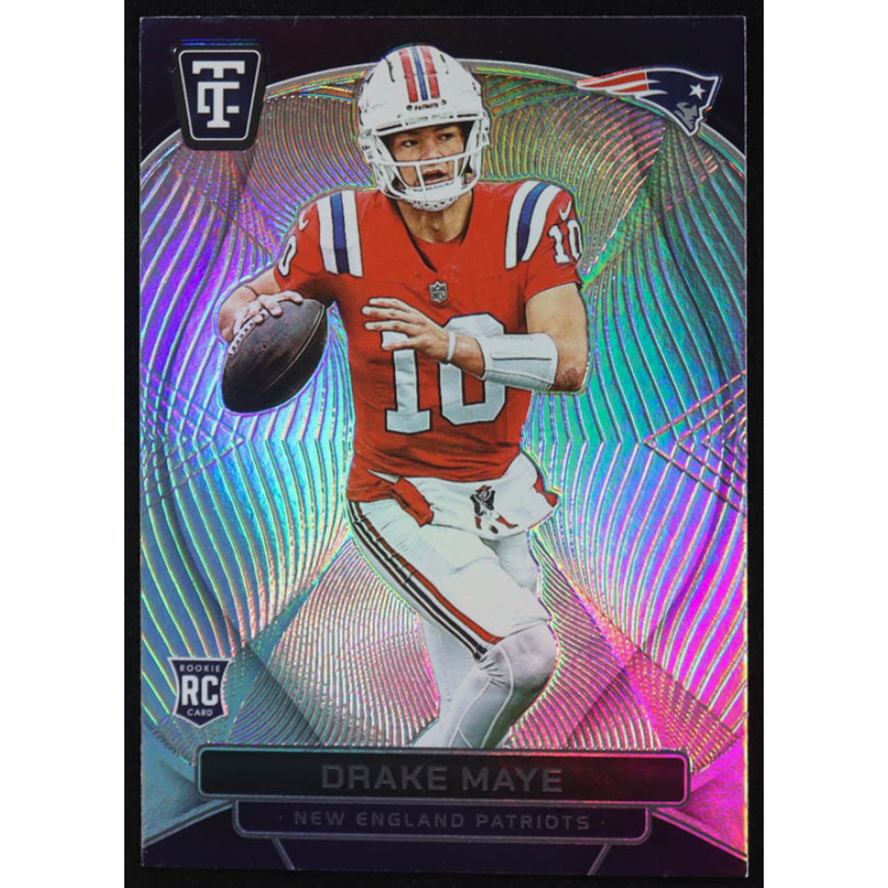 Drake Maye 2024 Totally Certified Mirror #121 RC at PristineAuction.com