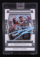 Daniel Suarez Signed 2023 Panini National Treasures Treasured Moments #10 #09/99 at PristineAuction.com