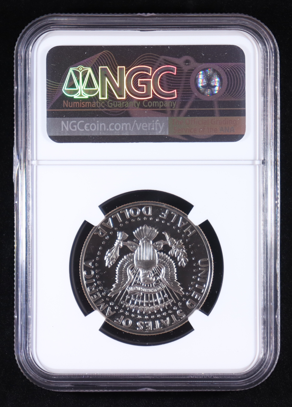 1977-S Kennedy 50C Half Dollar - JFK Signature Label (NGC PF69 ULTRA CAMEO) at PristineAuction.com 1977-S Kennedy 50C Half Dollar - JFK Signature Label (NGC PF69 ULTRA CAMEO) at PristineAuction.com