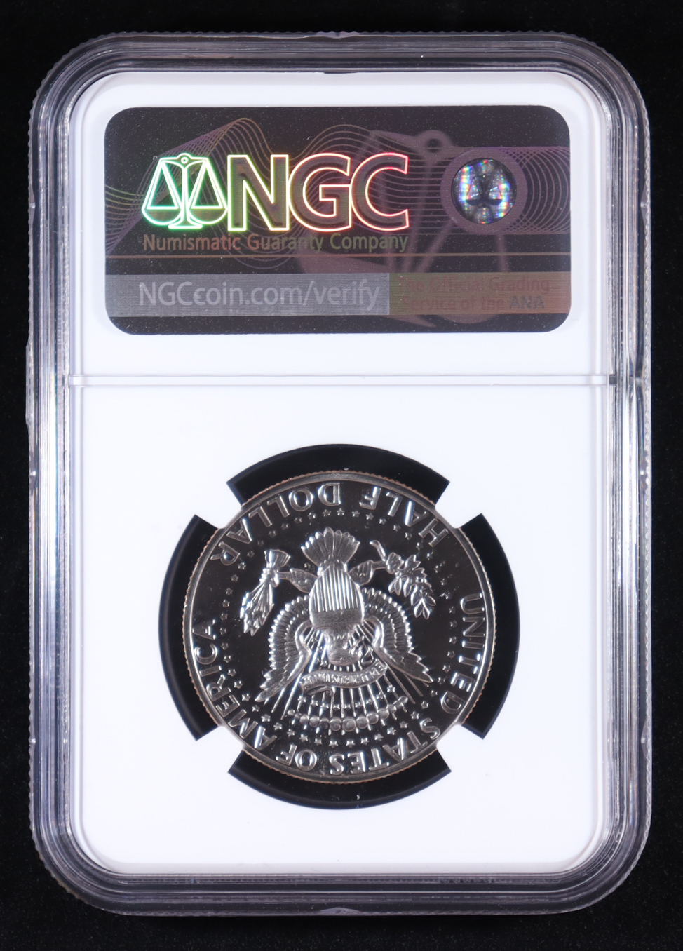 1977-S Kennedy 50C Half Dollar - JFK Signature Label (NGC PF69 ULTRA CAMEO) at PristineAuction.com 1977-S Kennedy 50C Half Dollar - JFK Signature Label (NGC PF69 ULTRA CAMEO) at PristineAuction.com