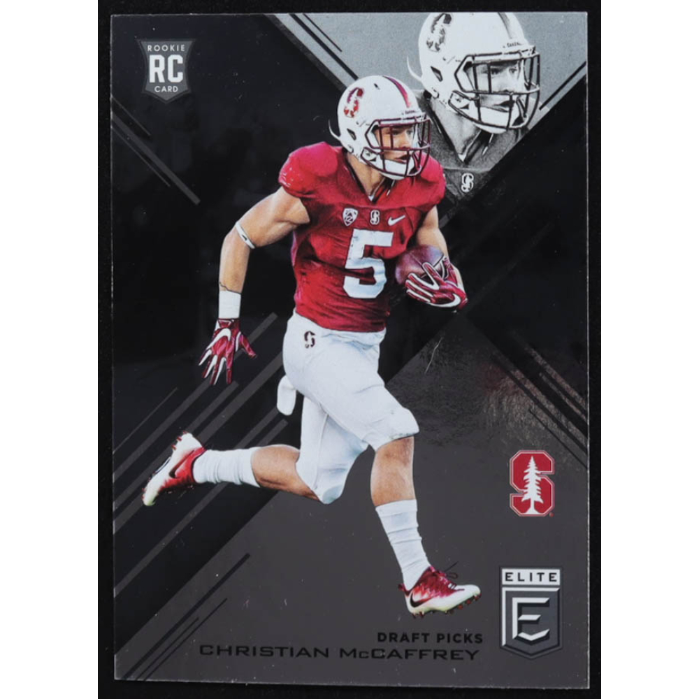 Christian McCaffrey 2017 Elite Draft Picks #118 RC at PristineAuction.com