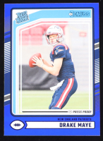 Drake Maye 2024 Donruss Press Proof Blue #379 RR RC at PristineAuction.com