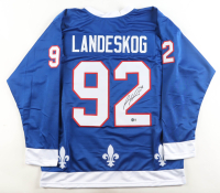 Gabriel Landeskog Signed Jersey (Beckett) at PristineAuction.com