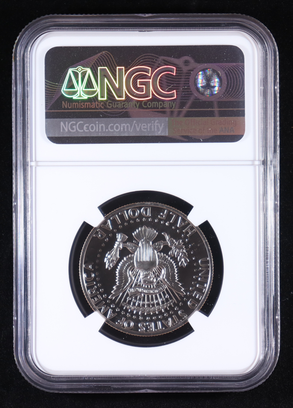 1977-S Kennedy 50C Half Dollar - JFK Signature Label (NGC PF69 ULTRA CAMEO) at PristineAuction.com 1977-S Kennedy 50C Half Dollar - JFK Signature Label (NGC PF69 ULTRA CAMEO) at PristineAuction.com