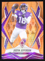 Justin Jefferson 2025 Panini Phoenix Orange Hyper #135 #89/99 at PristineAuction.com