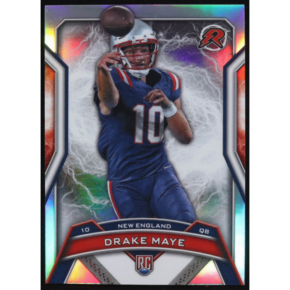 Drake Maye 2024 Topps Resurgence Refractors #164 RC at PristineAuction.com