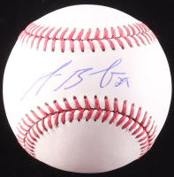 Michael Busch Signed OML Baseball (Beckett) at PristineAuction.com