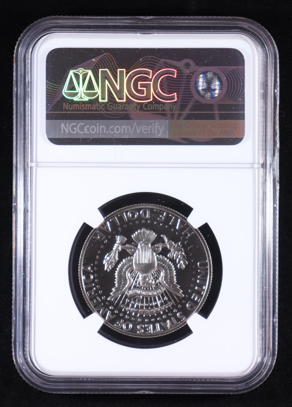 1977-S Kennedy 50C Half Dollar - JFK Signature Label (NGC PF69 ULTRA CAMEO) at PristineAuction.com 1977-S Kennedy 50C Half Dollar - JFK Signature Label (NGC PF69 ULTRA CAMEO) at PristineAuction.com