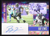 Ray Lewis 2021 Donruss Signature Highlights Autographs #10 at PristineAuction.com
