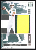 Jordan Love 2025 Panini Impeccable Immense Patches Silver #9 #08/25 at PristineAuction.com
