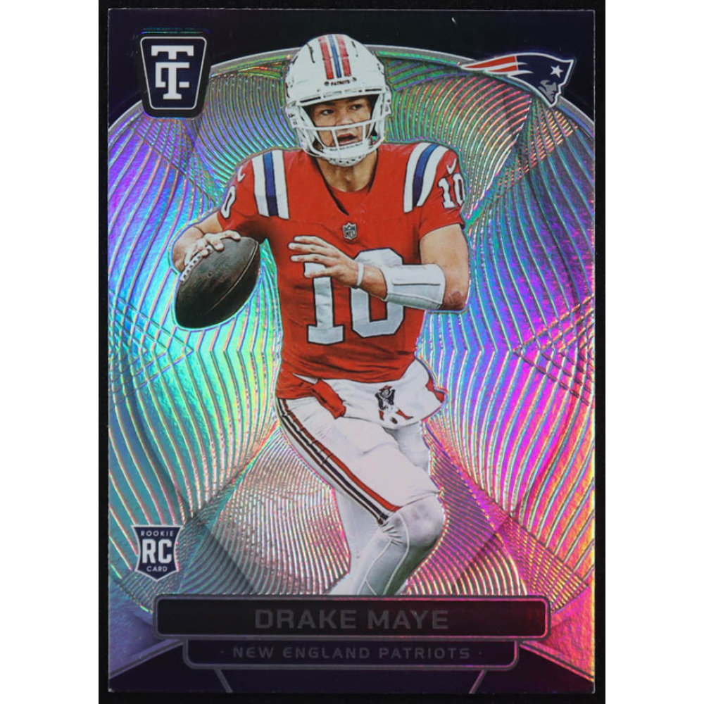 Drake Maye 2024 Totally Certified Mirror #121 RC at PristineAuction.com
