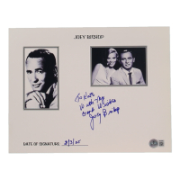 Joey Bishop Signed 8x10 Photo Inscribed "With My Good Wishes" (Beckett) at PristineAuction.com