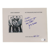 Joey Bishop Signed 8x10 Photo Inscribed "Thanks for Your Nice Letter" (Beckett) at PristineAuction.com