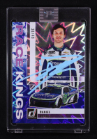 Daniel Suarez Signed 2025 Donruss Race Kings Blue Xplosion #17 #30/49 at PristineAuction.com