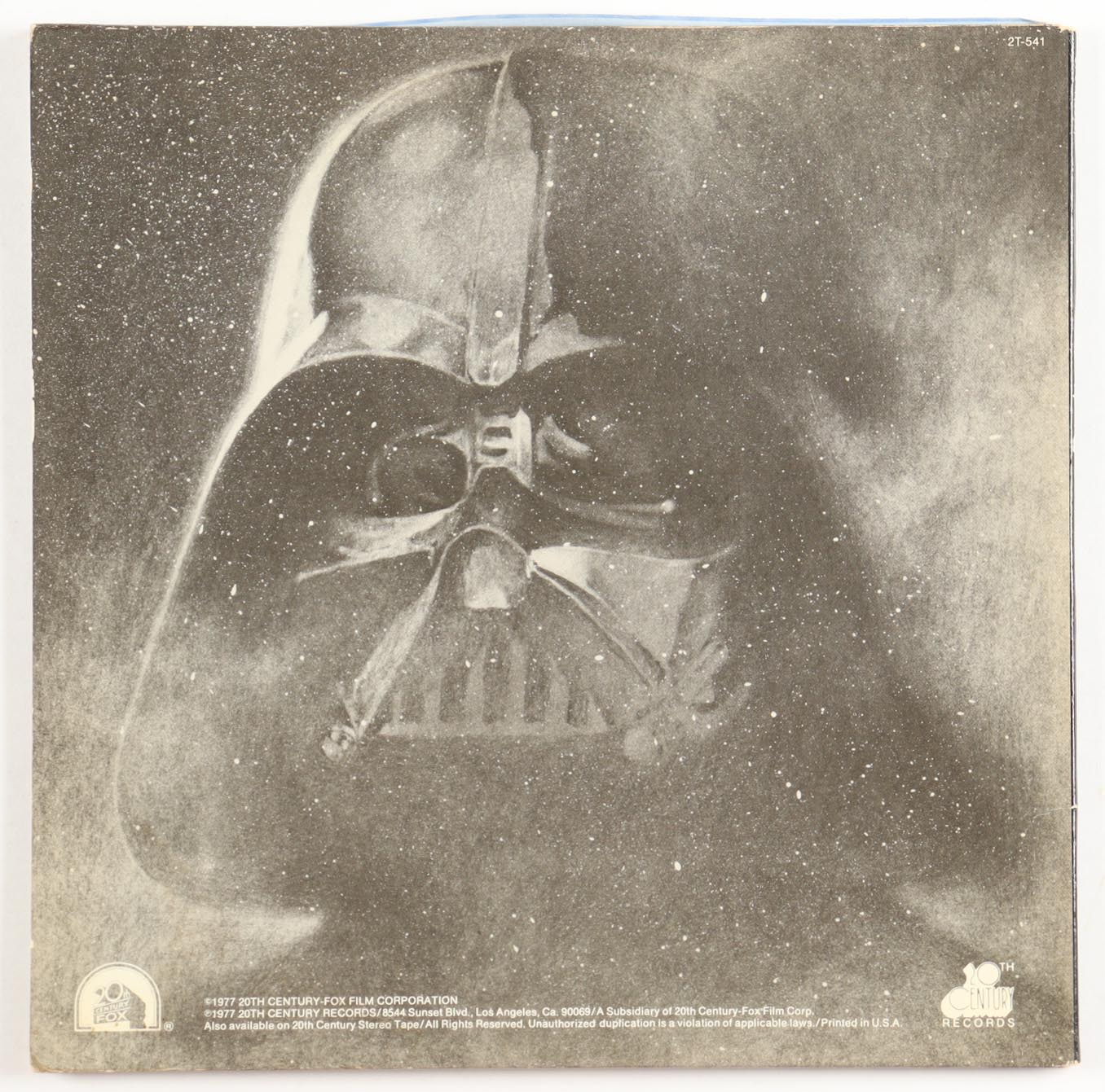 1977 "Star Wars" Original Motion Picture Soundtrack Double LP Vinyl Record Album with Original Paper Inserts at PristineAuction.com 1977 "Star Wars" Original Motion Picture Soundtrack Double LP Vinyl Record Album with Original Paper Inserts at PristineAuction.com