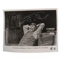 Theodore Bikel Signed "Fiddler On The Roof " 8x10 Photo (Beckett) at PristineAuction.com