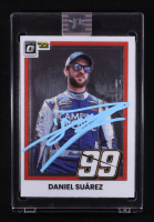 Daniel Suarez Signed 2022 Donruss Optic #84 Retro at PristineAuction.com