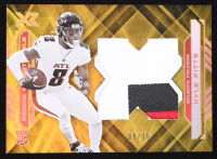 Kyle Pitts 2021 Panini XR Rookie XL Materials Gold #4 #08/10 RC at PristineAuction.com