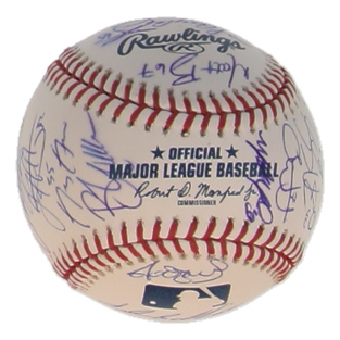 2018 Cardinals | OML Baseball Team-Signed by (28) with Yadier Molina, Jack Flaherty, Harrison Bader (JSA) at PristineAuction.com 2018 Cardinals | OML Baseball Team-Signed by (28) with Yadier Molina, Jack Flaherty, Harrison Bader (JSA) at PristineAuction.com