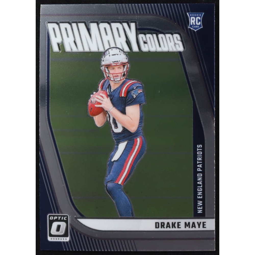 Drake Maye 2024 Donruss Optic Rookie Primary Colors #3 RC at PristineAuction.com