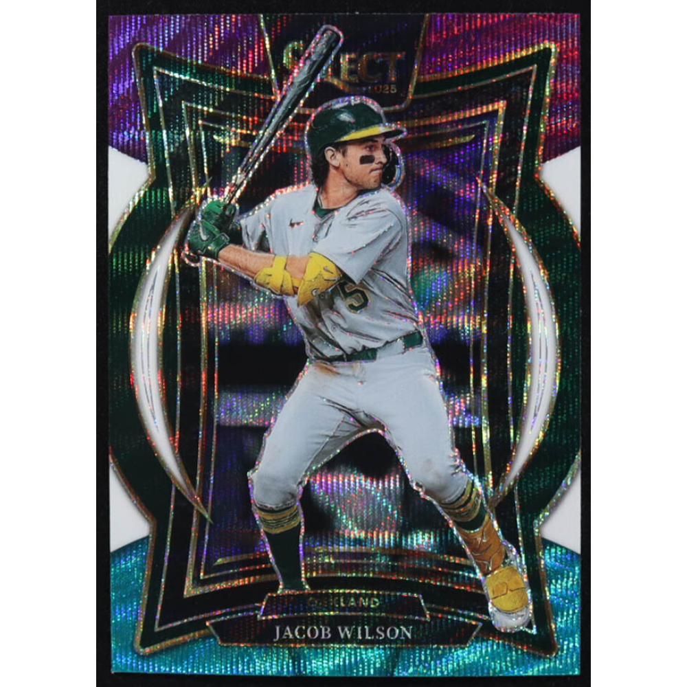 Jacob Wilson 2025 Select Tri-Color Prizms #56 RC at PristineAuction.com