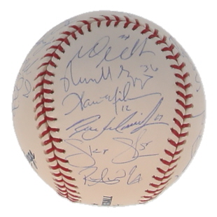 2008 Cardinals | OML Baseball Team-Signed by (27) with Albert Pujols, Yadier Molina, Chris Perez (JSA) at PristineAuction.com 2008 Cardinals | OML Baseball Team-Signed by (27) with Albert Pujols, Yadier Molina, Chris Perez (JSA) at PristineAuction.com